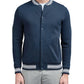 Men’s Navy Blue Lettermen Varsity Jacket
