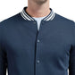 Men’s Navy Blue Lettermen Varsity Jacket