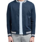 Men’s Navy Blue Lettermen Varsity Jacket