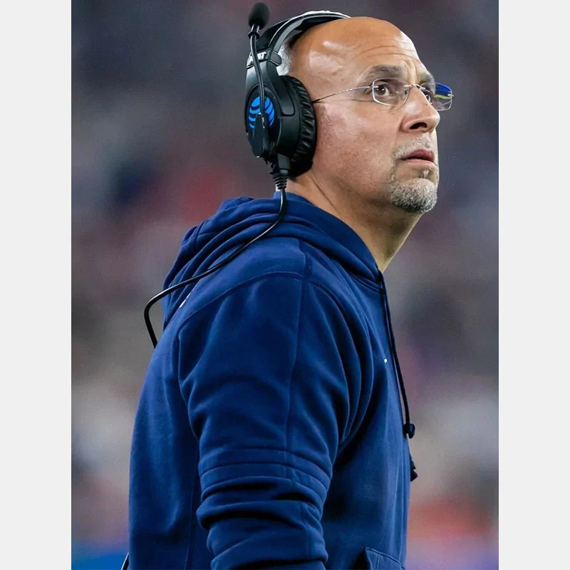 James Franklin Penn State Hoodie Recreated Edition