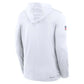 Kansas City Chiefs Sideline Performance Long Sleeve Hoodie T-Shirt Recreated Edition
