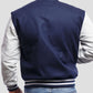 Men’s Royal Blue Varsity Lettermen Jacket
