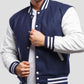 Men’s Royal Blue Varsity Lettermen Jacket