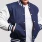 Men’s Royal Blue Varsity Lettermen Jacket
