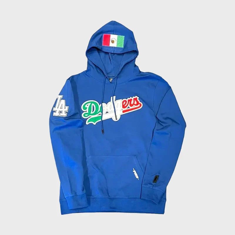 Los Angeles Dodgers Mexico Wordmark Hoodie Hennything is Possible Hoodie Recreated Edition