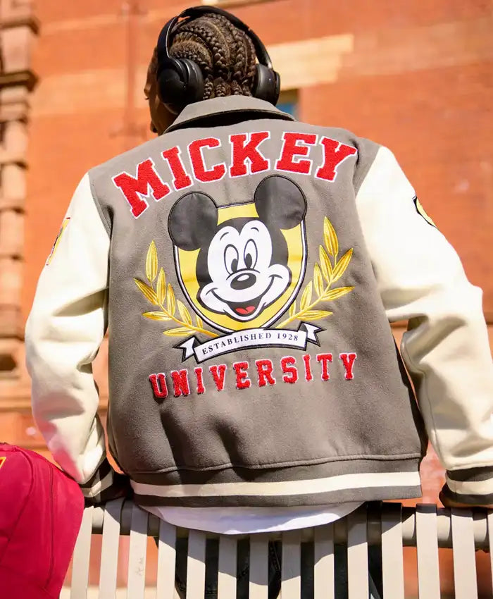 Disney x Micky Mouse Varsity Jacket