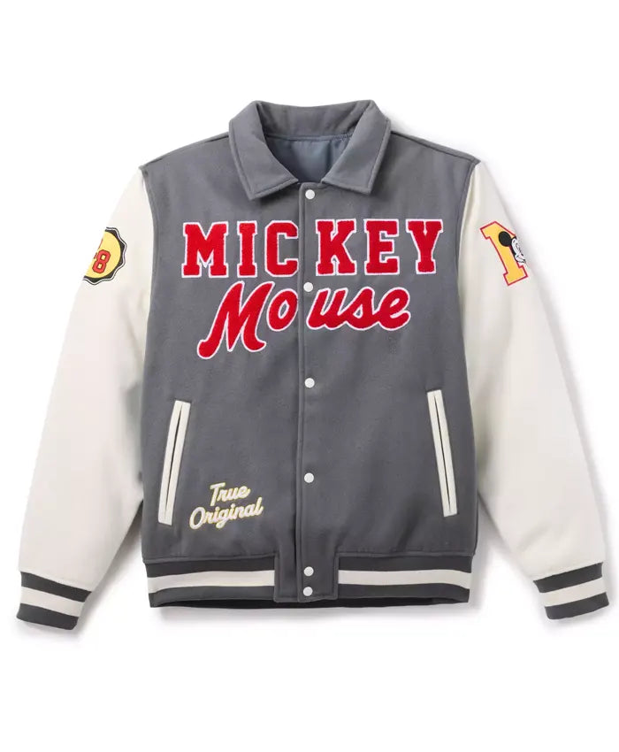 Disney x Micky Mouse Varsity Jacket