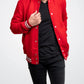 Mondor Red Wool Varsity Jacket