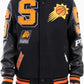 NBA Phoenix Suns Mashup Logo Varsity Jacket