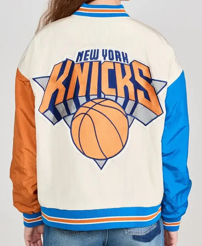 NY Knicks Varsity Jacket