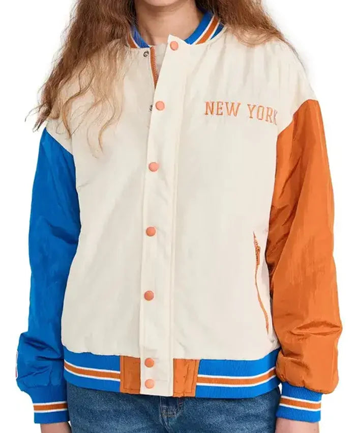 NY Knicks Varsity Jacket