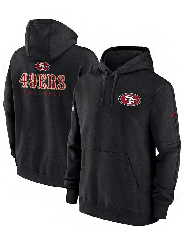 Kyle Shanahan 49ers Black Hoodie Recreated Edition