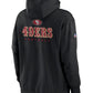 Kyle Shanahan 49ers Black Hoodie Recreated Edition