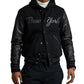 NY Yankees Baseball Black Bomber Jacket