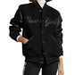 NY Yankees Baseball Black Bomber Jacket