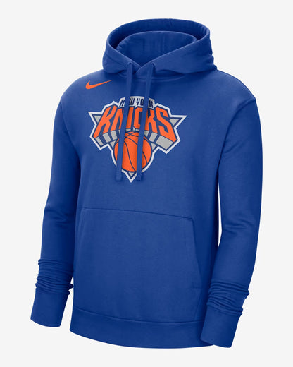 Knicks Blue Pullover Hoodie Recreated Edition