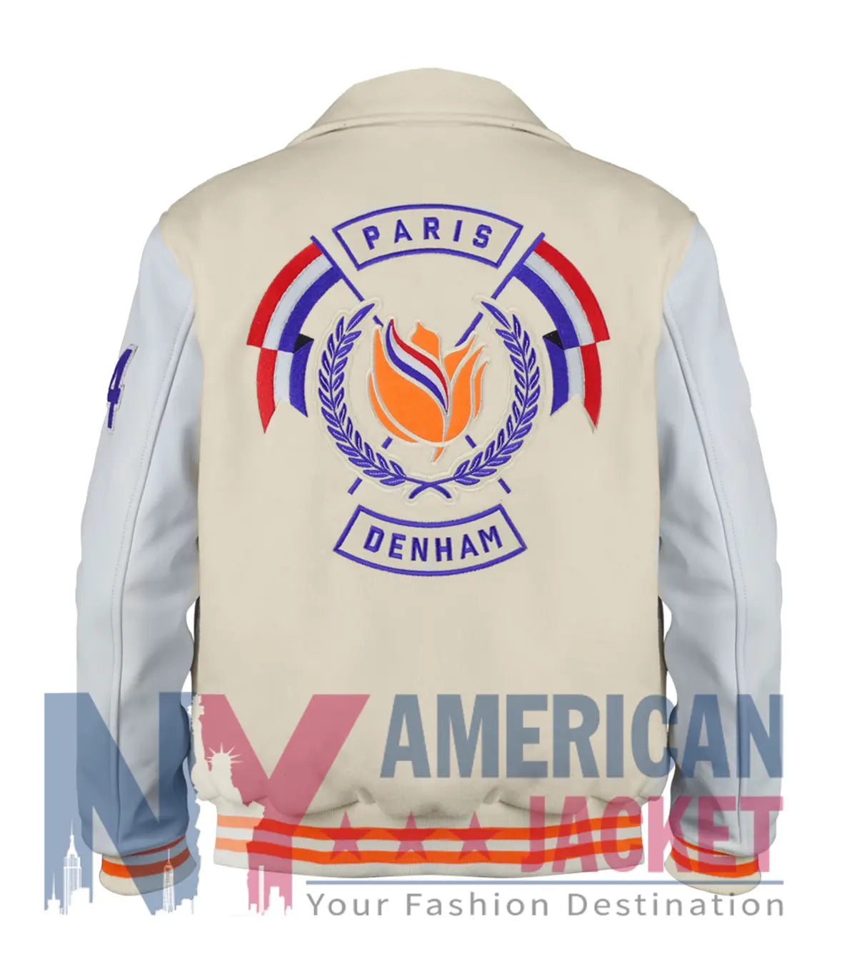 Denham Netherlands Olympic Team Varsity Jacket