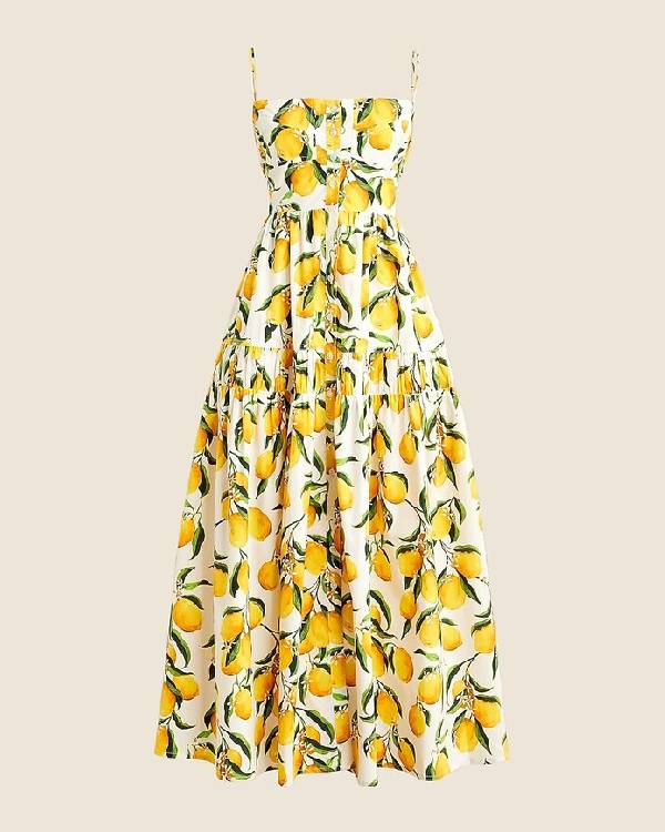 We Were Liars Candice King Lemon Print Dress