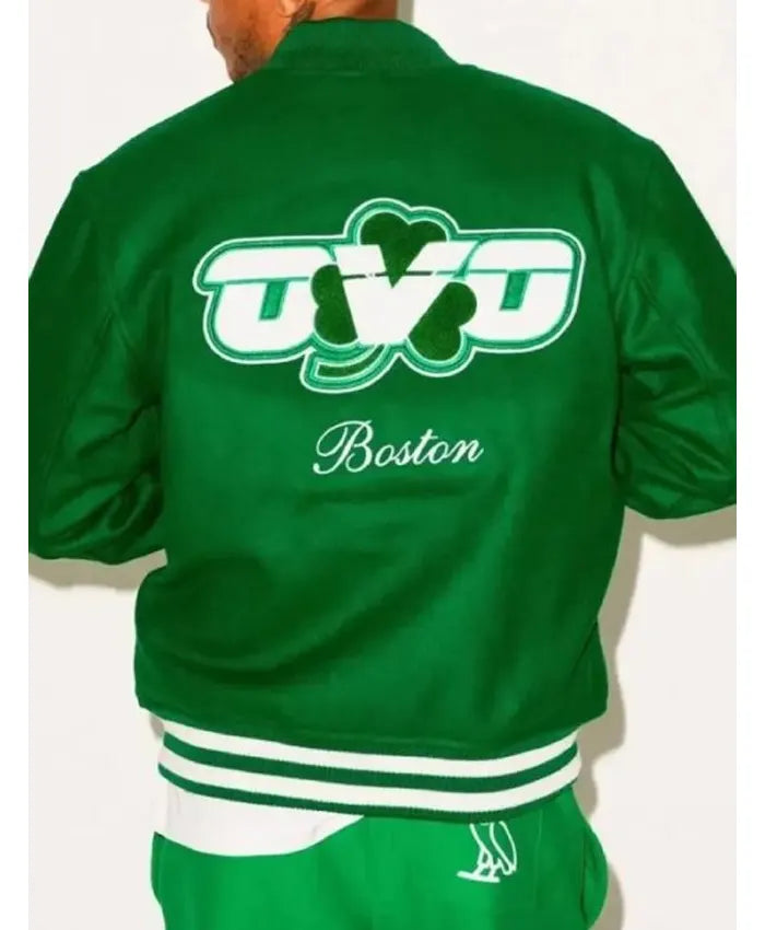 OVO x NBA Celtics Varsity Jacket