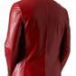 Oakley Red Leather Blazer - Leather Blazer for Men Red