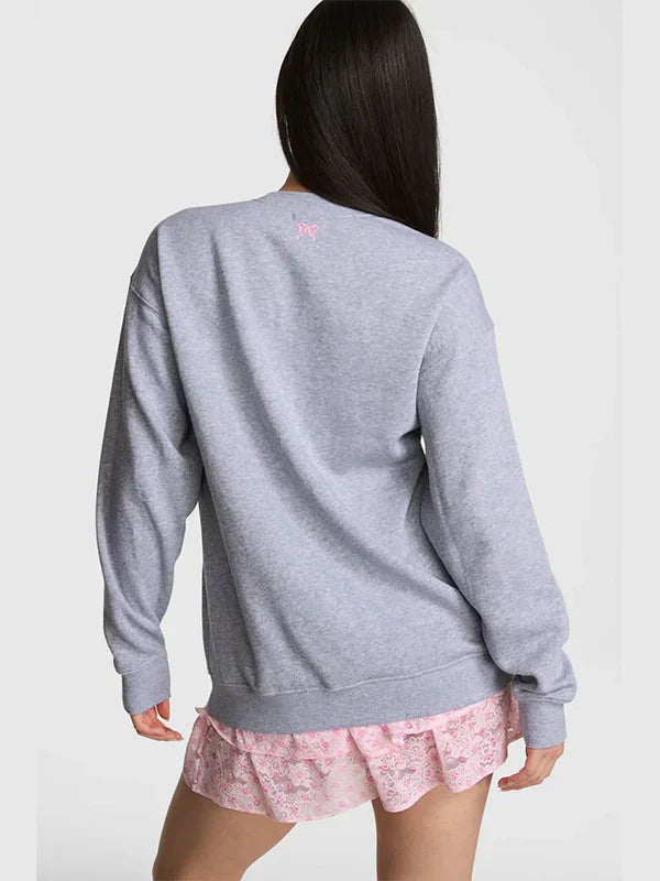 PINK x LoveShackFancy Crew Sweatshirt (Recreated Edition)