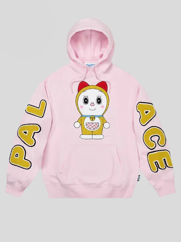 Palace x Doraemon Hoodie – Streetwear Meets Playful Nostalgia Recreated Edition