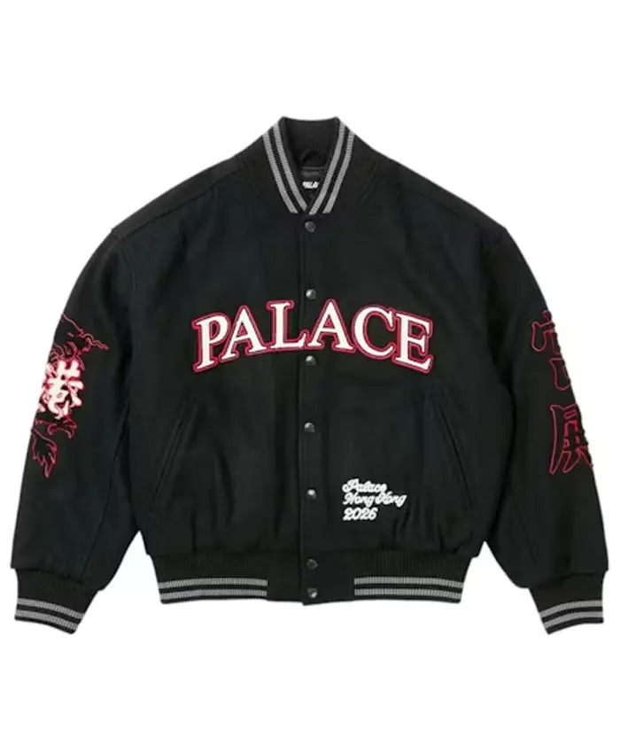 Palace Hong Kong Yin Yan Varsity Jacket