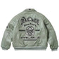 Palace x Avirex Grey Varsity Jacket