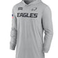 2024 Philadelphia Eagles Salute to Service Long Sleeve Hooded T-Shirt