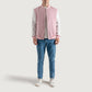 Pink and White Varsity Letterman Jacket