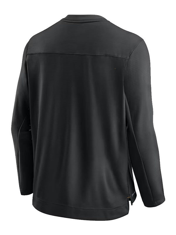 Mike Tomlin Steelers Black Sweatshirt Recreated Edition