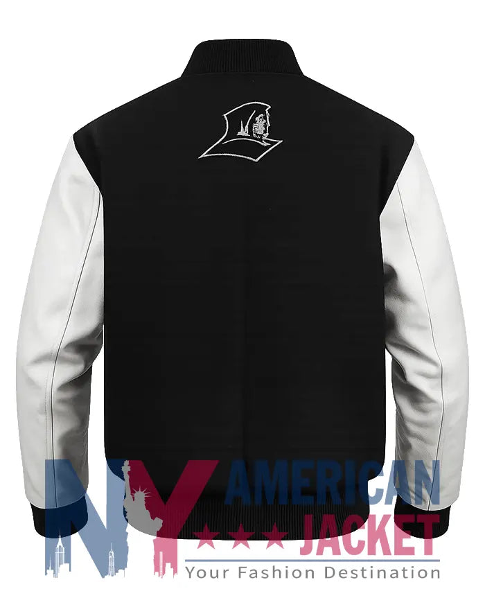 Providence College Friars 90s Black And White Varsity Jacket