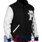 Providence College Friars 90s Black And White Varsity Jacket