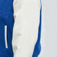 Royal Blue White Varsity Jacket For Mens