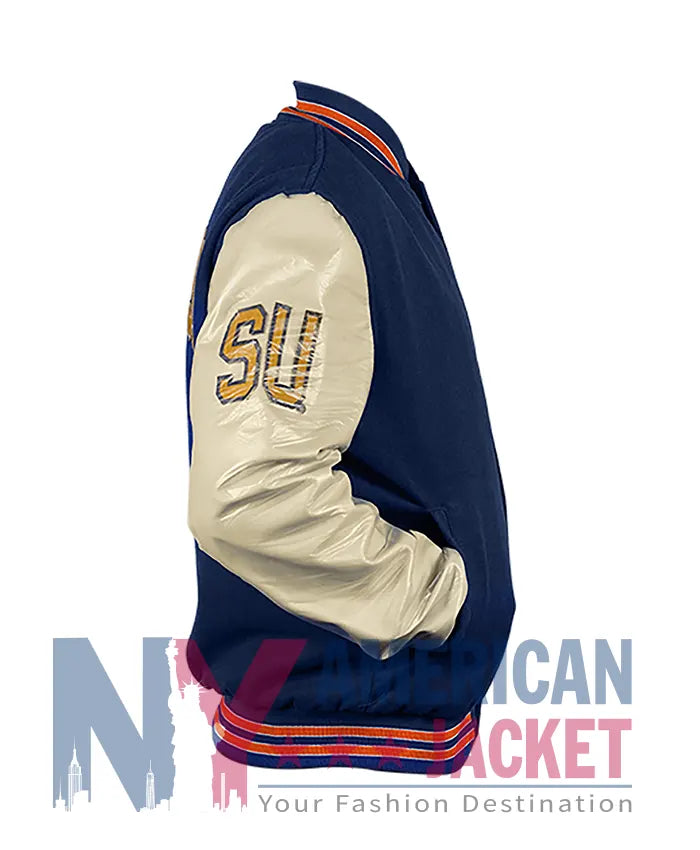 Syracuse S Letterman Varsity Jacket