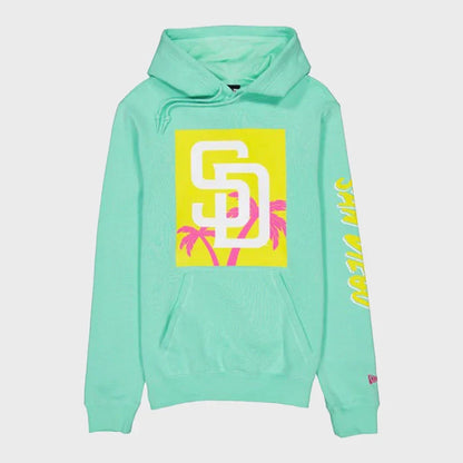 San Diego Padres Green City Connect Pullover Hoodie Recreated Edition