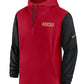 San Francisco 49ers Sideline Pre-Game Half-Zip Hoodie Jacket (Recreated Edition)