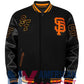 San Francisco Giants Black Letterman Jacket