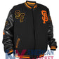 San Francisco Giants Black Letterman Jacket