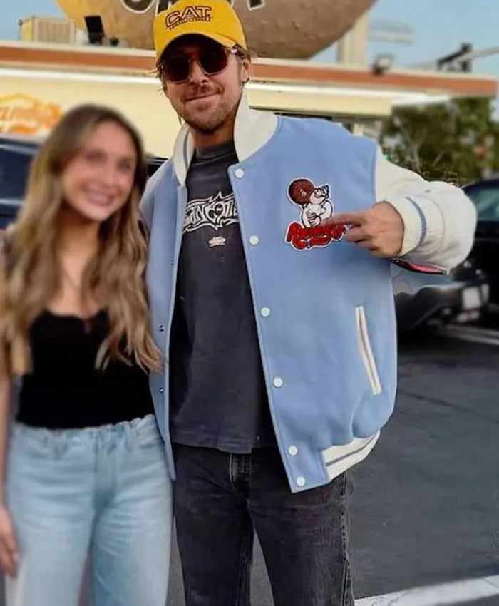 Ryan Gosling Randy’s Donuts Varsity Jacket