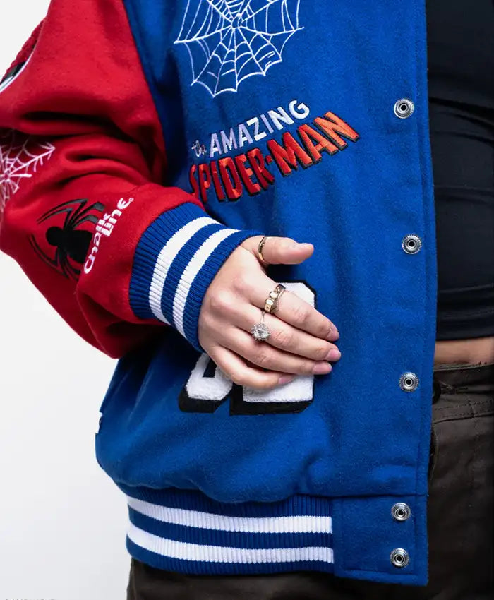 Spider Man Varsity Jacket