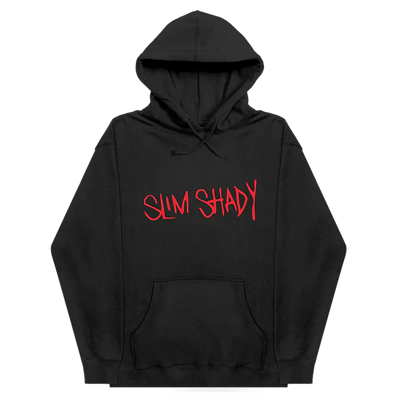 Eminem Slim Shady Hoodie 🎤🖤 Recreated Edition
