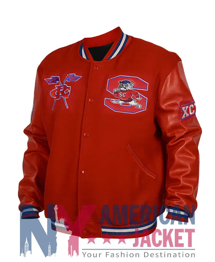South Carolina State University Red Varsity Jacket