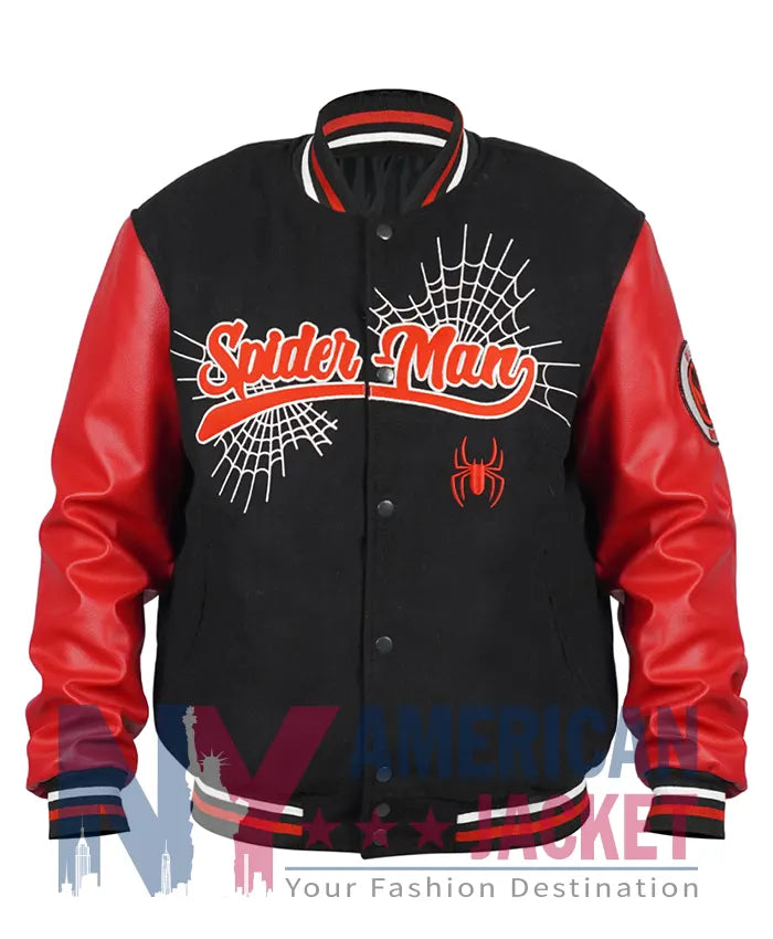 Spider-Man: Across the Spider-Verse Miles Morales Varsity Jacket