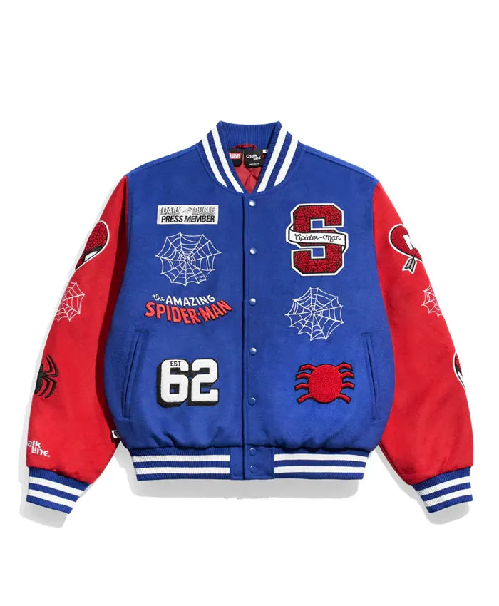 Spider Man Varsity Jacket