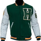 Stranger Things S4 Green Baseball Varsity Jacket