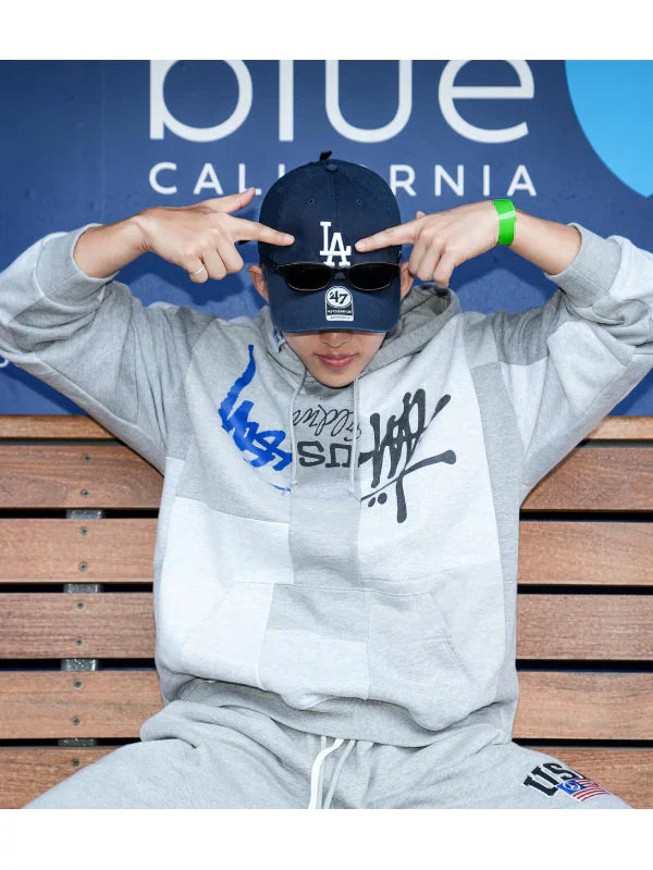 S.Coups Stussy Oversized Hoodie (Recreated Edition)