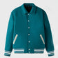 Stylish Cambridge Green Varsity Lettermen Jacket