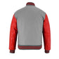 Stylish Red And Grey Lettermen Varsity Jacket