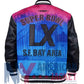 Super Bowl LX 2026 Black Varsity Jacket